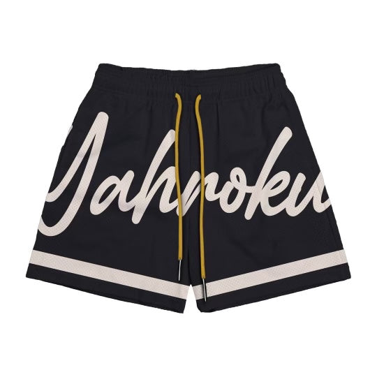 Yahroku Signature Court Mesh Shorts